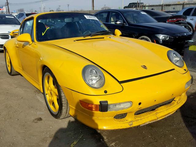 WP0AA2991WS320469 - 1998 PORSCHE 911 CARRER YELLOW photo 1