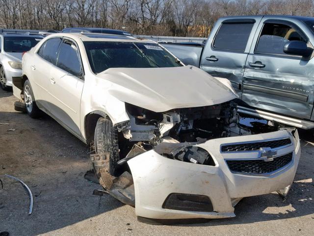 1G11C5SA0DF347225 - 2013 CHEVROLET MALIBU 1LT WHITE photo 1