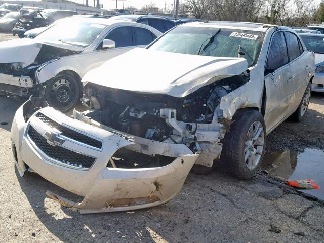 1G11C5SA0DF347225 - 2013 CHEVROLET MALIBU 1LT WHITE photo 2