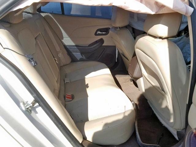 1G11C5SA0DF347225 - 2013 CHEVROLET MALIBU 1LT WHITE photo 6