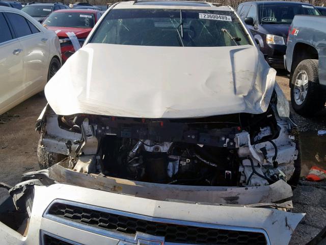 1G11C5SA0DF347225 - 2013 CHEVROLET MALIBU 1LT WHITE photo 7