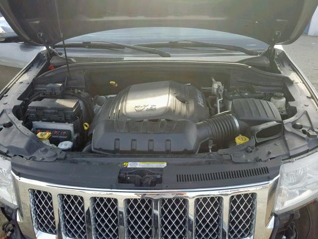 1J4RR6GTXBC621239 - 2011 JEEP GRAND CHER GRAY photo 7