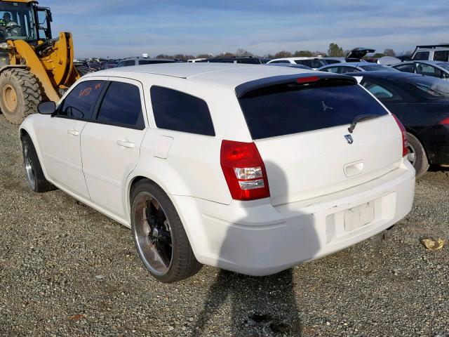 2D4FV47T36H349342 - 2006 DODGE MAGNUM SE CREAM photo 3