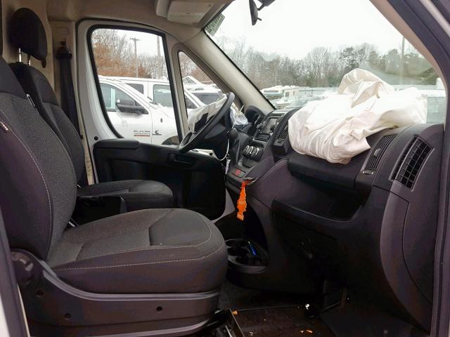 3C6URVHGXFE505007 - 2015 RAM PROMASTER თეთრი ფოტო 5