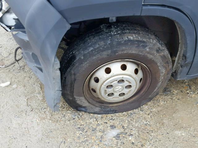 3C6URVHGXFE505007 - 2015 RAM PROMASTER თეთრი ფოტო 9