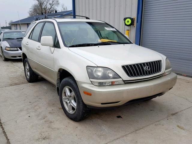 JT6GF10U0X0025388 - 1999 LEXUS RX 300 WHITE photo 1