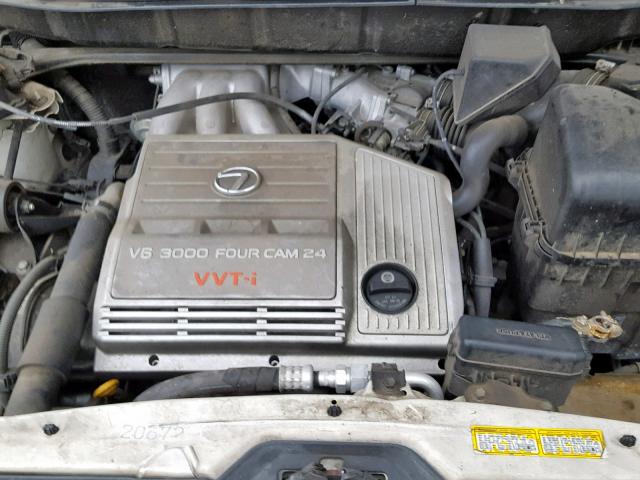 JT6GF10U0X0025388 - 1999 LEXUS RX 300 WHITE photo 7