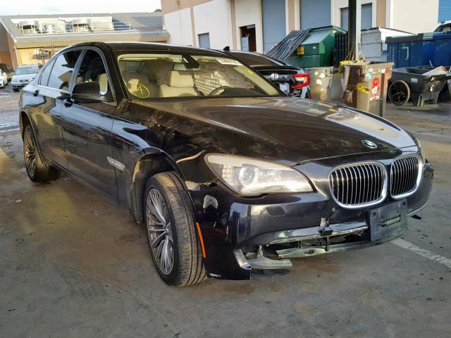 WBAKC8C57ACY68404 - 2010 BMW 750 LI BLACK photo 1