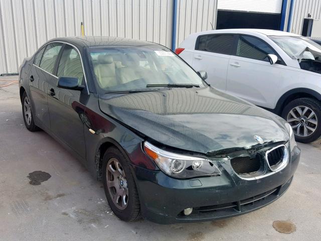 WBANA53594B848599 - 2004 BMW 525 I GREEN photo 1