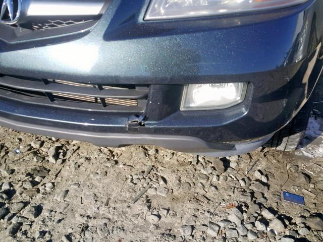 2HNYD18615H524759 - 2005 ACURA MDX TOURIN GRAY photo 9