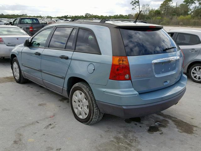 2A8GF48XX8R656609 - 2008 CHRYSLER PACIFICA L BLUE photo 3