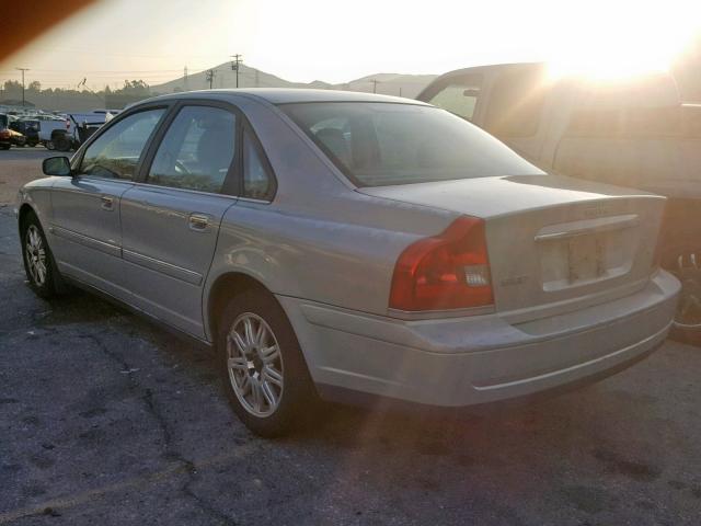 YV1TH59H441367506 - 2004 VOLVO S80 2.5T SILVER photo 3