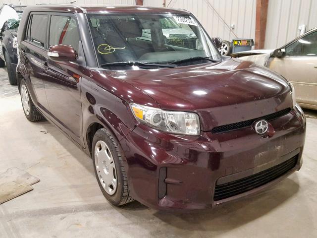 JTLZE4FEXC1143351 - 2012 TOYOTA SCION XB Бордовый фото 1