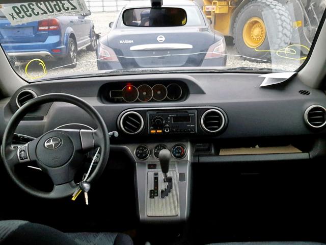 JTLZE4FEXC1143351 - 2012 TOYOTA SCION XB Бордовый фото 9