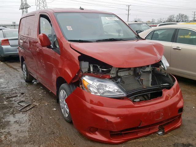 3N6CM0KN2DK697046 - 2013 NISSAN NV200 2.5S RED photo 1