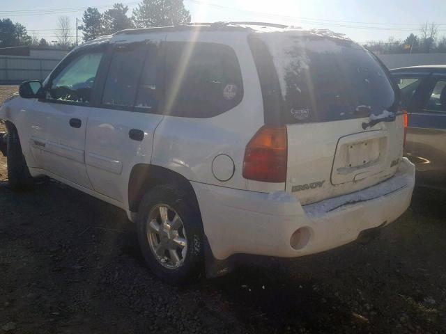 1GKDT13SX52222234 - 2005 GMC ENVOY WHITE photo 3