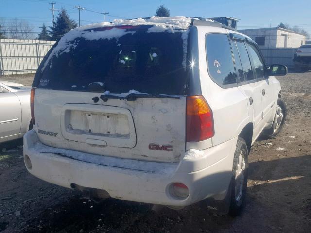 1GKDT13SX52222234 - 2005 GMC ENVOY WHITE photo 4