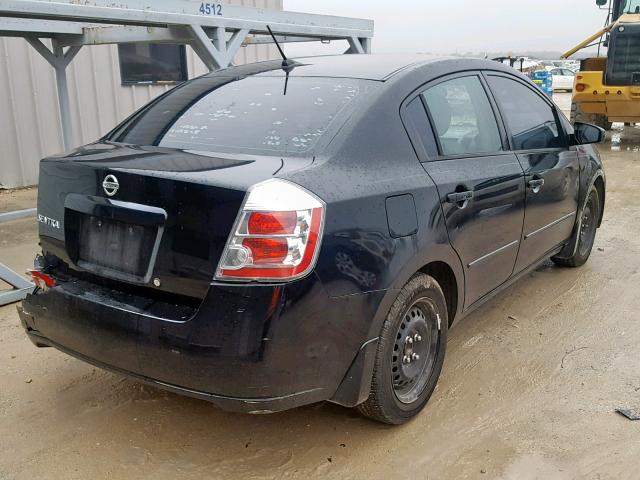 3N1AB61E68L756655 - 2008 NISSAN SENTRA 2.0 BLACK photo 4