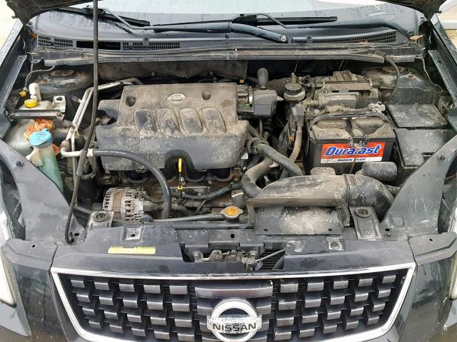 3N1AB61E68L756655 - 2008 NISSAN SENTRA 2.0 BLACK photo 7