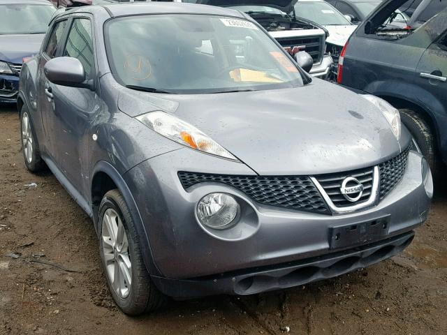 JN8AF5MRXET358855 - 2014 NISSAN JUKE S GRAY photo 1