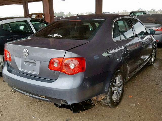 3VWST71K46M719022 - 2006 VOLKSWAGEN JETTA TDI GRAY photo 4