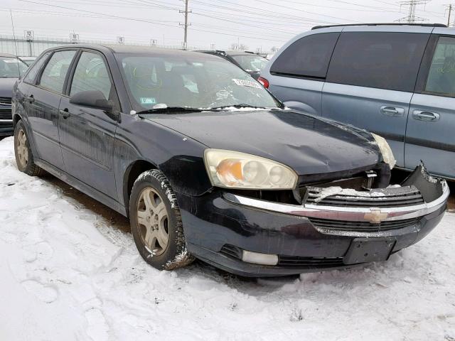 1G1ZU64854F205534 - 2004 CHEVROLET MALIBU MAX შავი ფოტო 1