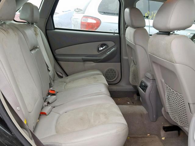 1G1ZU64854F205534 - 2004 CHEVROLET MALIBU MAX შავი ფოტო 6