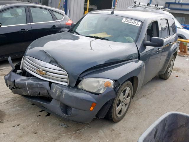 3GNCA13B99S612112 - 2009 CHEVROLET HHR LS GRAY photo 2
