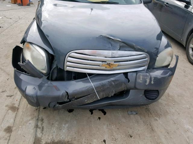3GNCA13B99S612112 - 2009 CHEVROLET HHR LS GRAY photo 9