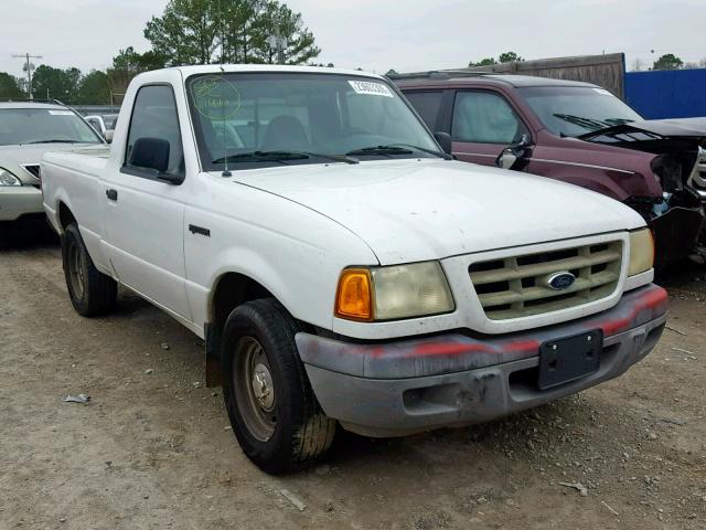 1FTYR10DX3PA56041 - 2003 FORD RANGER WHITE photo 1