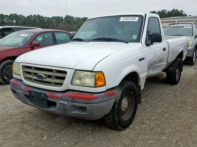 1FTYR10DX3PA56041 - 2003 FORD RANGER WHITE photo 2