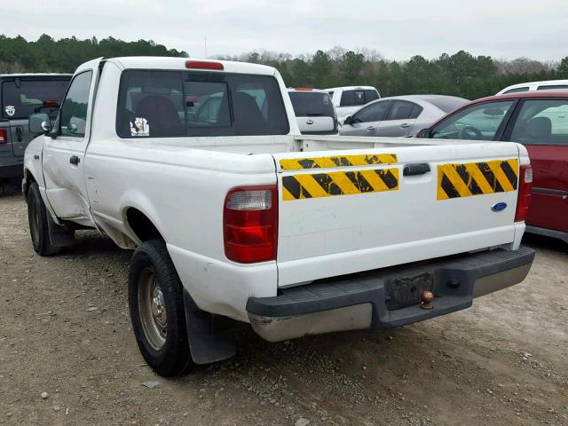 1FTYR10DX3PA56041 - 2003 FORD RANGER WHITE photo 3