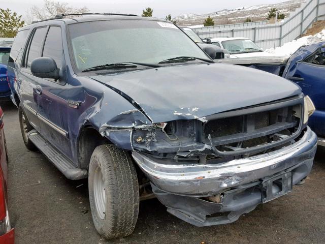 1FMPU16LX1LB41177 - 2001 FORD EXPEDITION BLUE photo 1