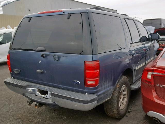 1FMPU16LX1LB41177 - 2001 FORD EXPEDITION BLUE photo 4