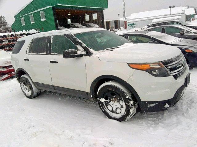 1FM5K8AR1FGC18004 - 2015 FORD EXPLORER P WHITE photo 1