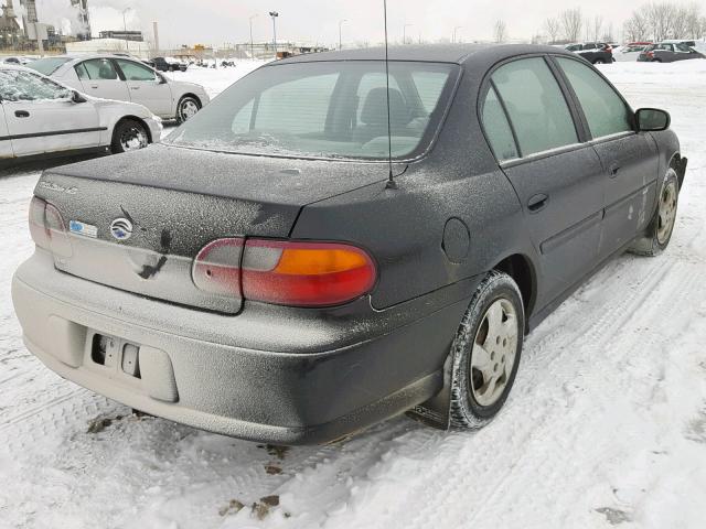 1G1NE52M1W6127598 - 1998 CHEVROLET MALIBU LS BLACK photo 4