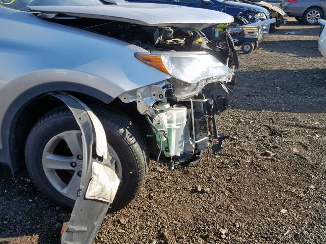 2T3RFREV0EW153351 - 2014 TOYOTA RAV4 XLE SILVER photo 9