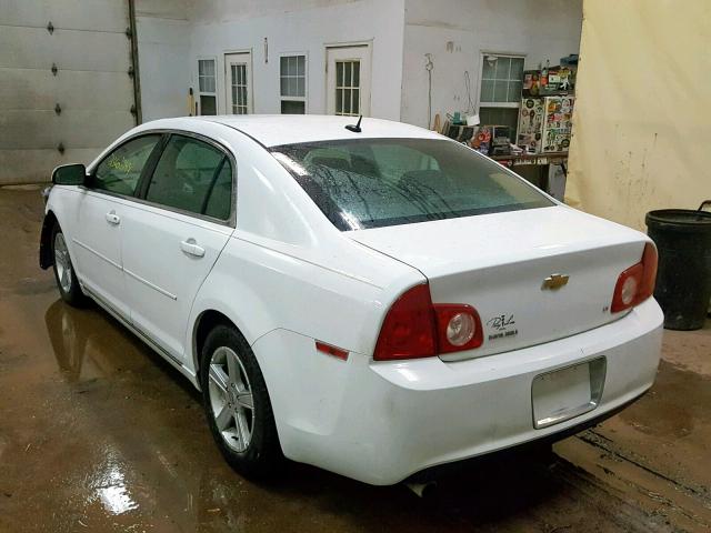 1G1ZH57B094230575 - 2009 CHEVROLET MALIBU 1LT 白色 照片 3