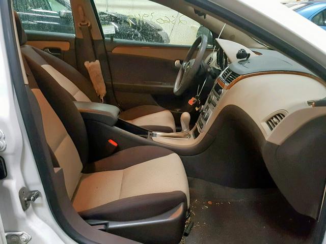 1G1ZH57B094230575 - 2009 CHEVROLET MALIBU 1LT 白色 照片 5