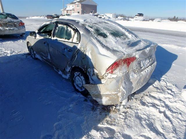 2HGFA16297H002200 - 2007 HONDA CIVIC DX SILVER photo 3