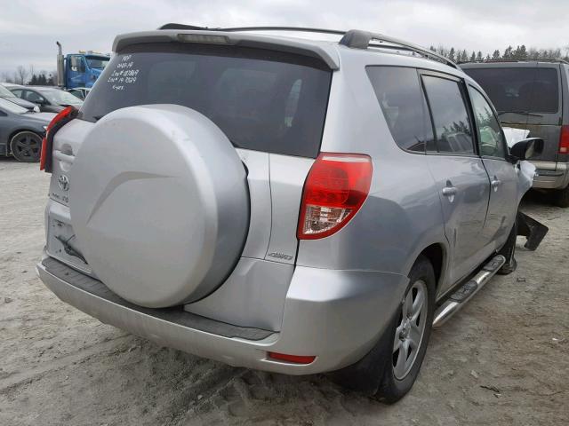 JTMBD31V266011967 - 2006 TOYOTA RAV4 LIMIT SILVER photo 4