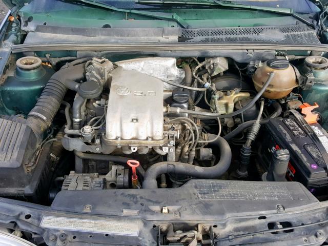 3VWFA81H5TM078332 - 1996 VOLKSWAGEN GOLF GL GREEN photo 7