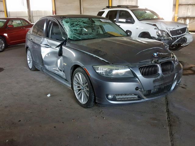 WBAPN7C56BF184762 - 2011 BMW 335 D GRAY photo 1