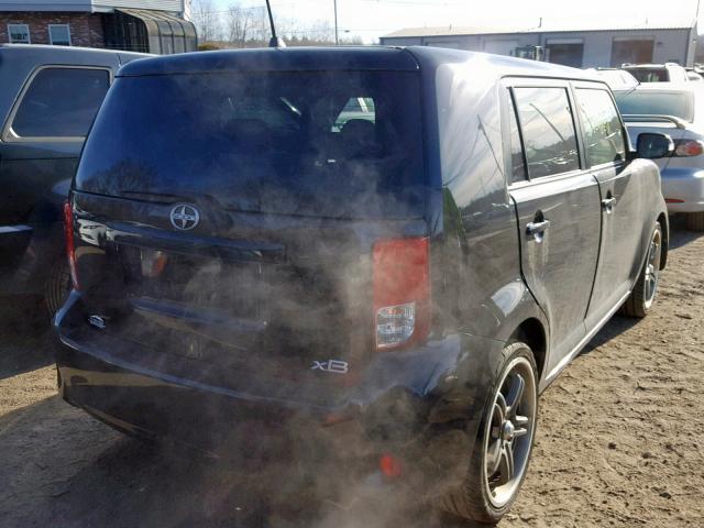 JTLZE4FE2B1127563 - 2011 TOYOTA SCION XB BLACK photo 4