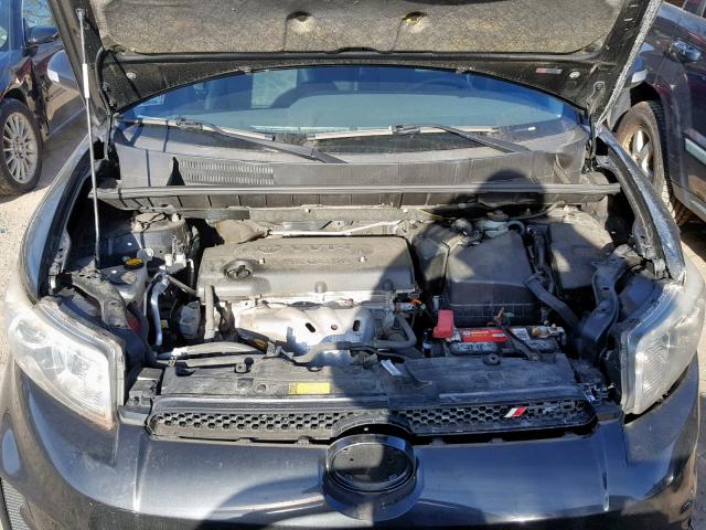 JTLZE4FE2B1127563 - 2011 TOYOTA SCION XB BLACK photo 7