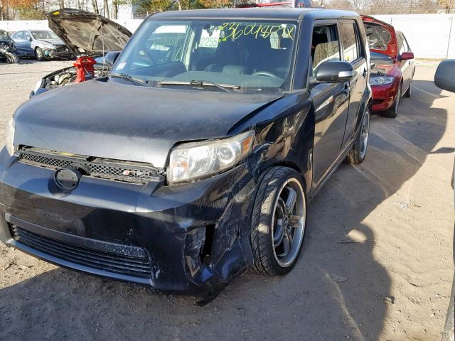 JTLZE4FE2B1127563 - 2011 TOYOTA SCION XB BLACK photo 9