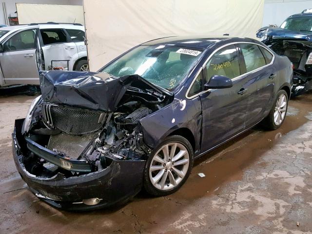 1G4PR5SK7F4219244 - 2015 BUICK VERANO CON BLUE photo 2