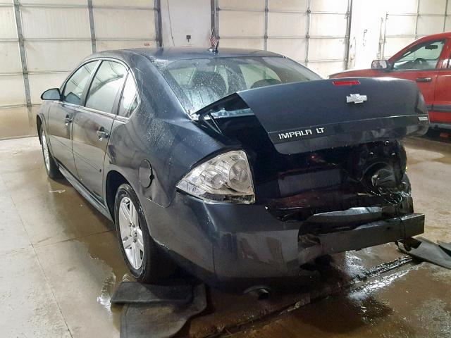 2G1WB5E39E1146180 - 2014 CHEVROLET IMPALA LIM GRAY photo 3