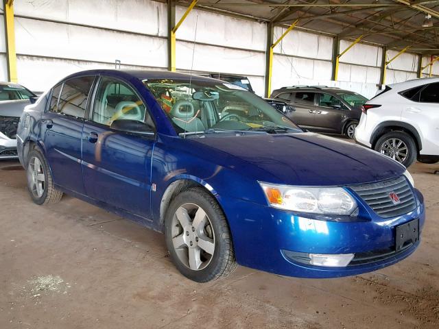 1G8AL55F96Z149320 - 2006 SATURN ION LEVEL BLUE photo 1