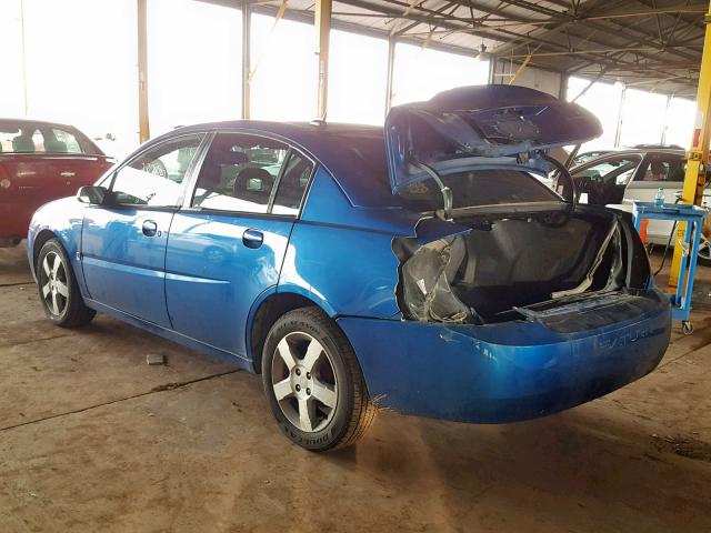 1G8AL55F96Z149320 - 2006 SATURN ION LEVEL BLUE photo 3